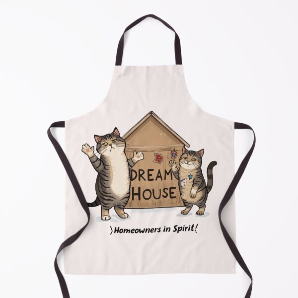 Item preview, Doing Our Best From The Wrong Side Funny Cats Illustration designed and sold by alvinavery.