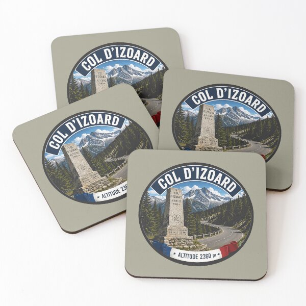 Item preview, Col d'Izoard France Route des Grandes Alpes Sticker TShirt 07 designed and sold by OuterShellUK.