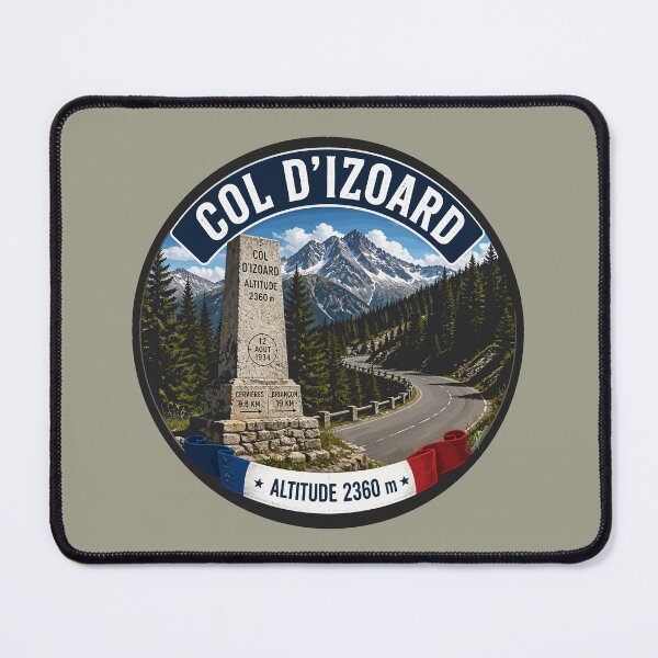 Item preview, Col d'Izoard France Route des Grandes Alpes Sticker TShirt 07 designed and sold by OuterShellUK.