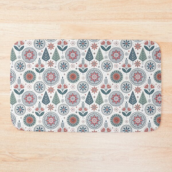 Item preview, Nordic Folk Rosettes | Scandinavian Folk Geometry designed and sold by Shuga-Design.