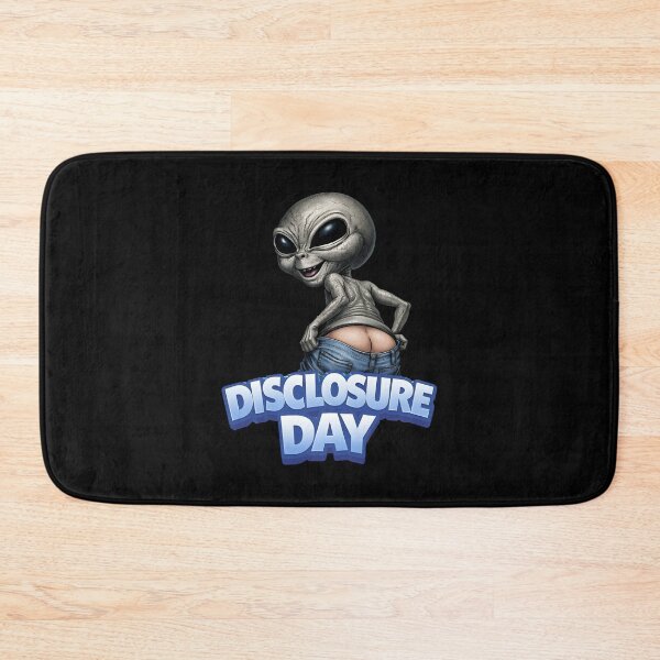 Item preview, Disclosure Day Funny Alien Mooning UFO Conspiracy designed and sold by phoebelevine.