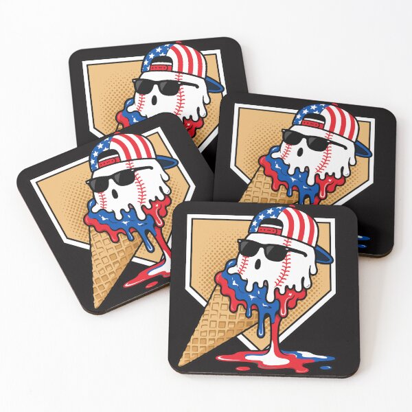 Item preview, Fourth of July Baseball designed and sold by Crookedorbit.