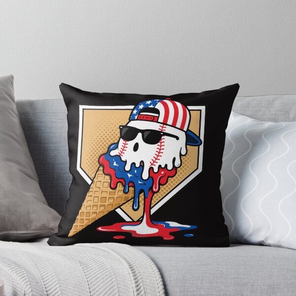 Item preview, Fourth of July Baseball designed and sold by Crookedorbit.