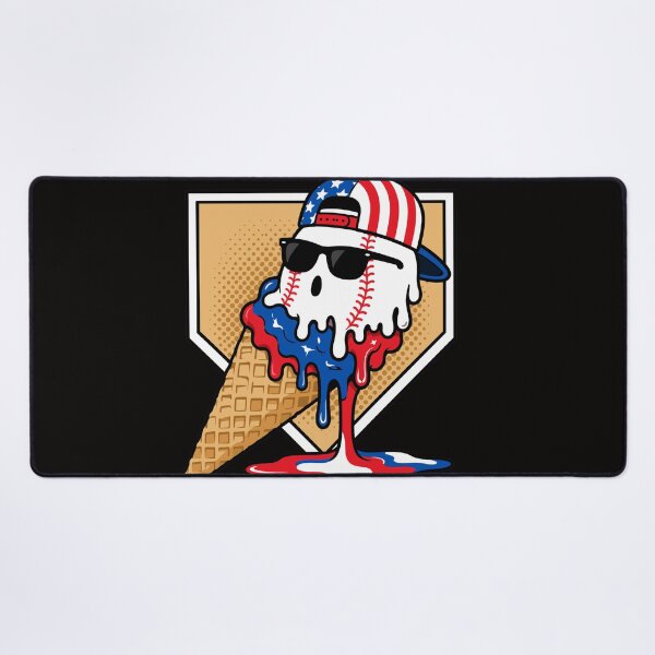 Item preview, Fourth of July Baseball designed and sold by Crookedorbit.