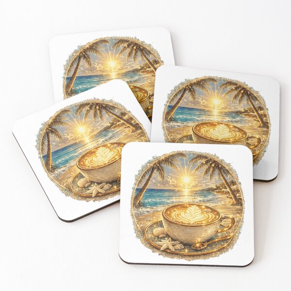 Item preview, Beach Coffee Art designed and sold by AureliasDesignStudio.