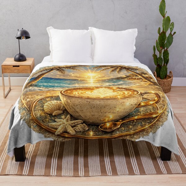Item preview, Beach Coffee Art designed and sold by AureliasDesignStudio.