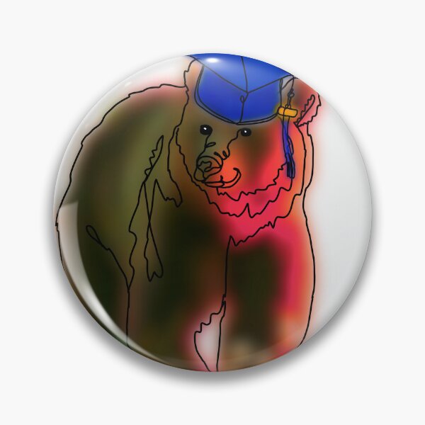 Item preview, Bear with graduation hat – animalzinhats designed and sold by Ashley’sAnimalz.