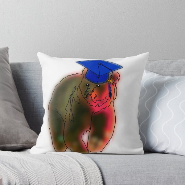 Item preview, Bear with graduation hat – animalzinhats designed and sold by Ashley’sAnimalz.