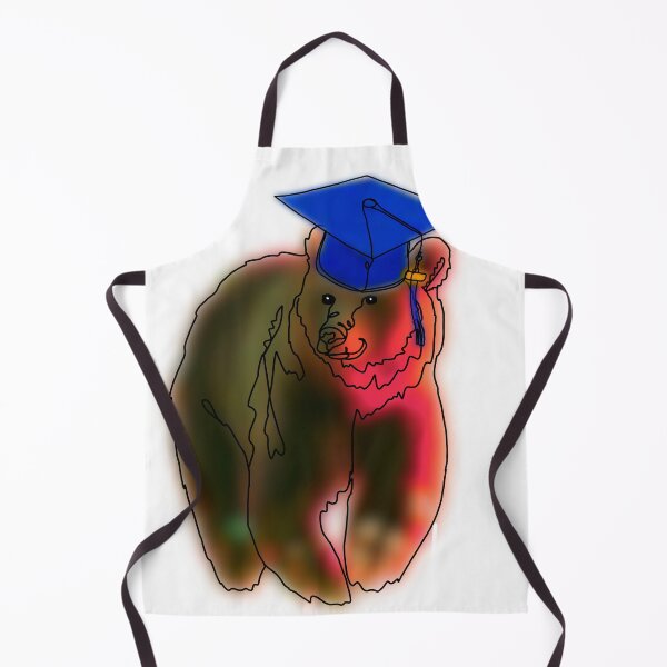 Item preview, Bear with graduation hat – animalzinhats designed and sold by Ashley’sAnimalz.