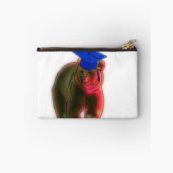 Item preview, Bear with graduation hat – animalzinhats designed and sold by Ashley’sAnimalz.