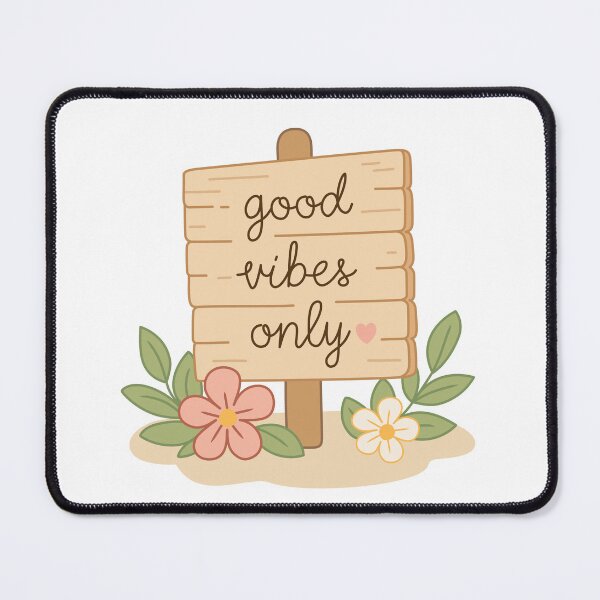Item preview, Cute Good Vibes Only Wooden Sign designed and sold by Anne97s.