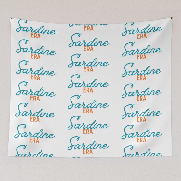 Item preview, Sardine Era Retro Coastal Aesthetic Vibes designed and sold by CleanDecor.