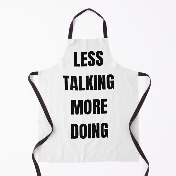 Item preview, Less Talking More Doing Motivational Sticker designed and sold by abanoubsamir938.