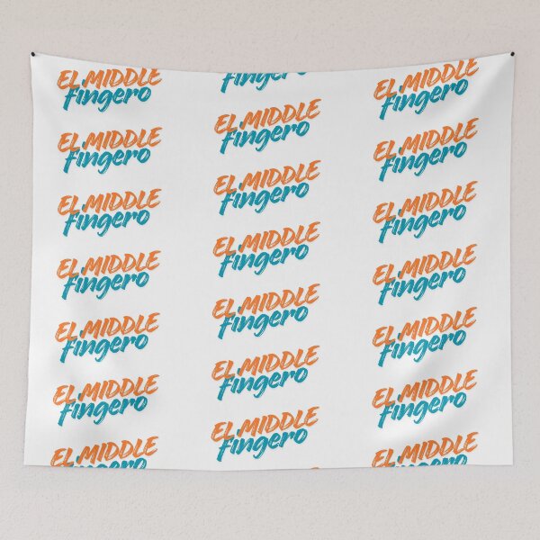 Item preview, Funny El Middle Fingero Sarcastic Meme designed and sold by CleanDecor.
