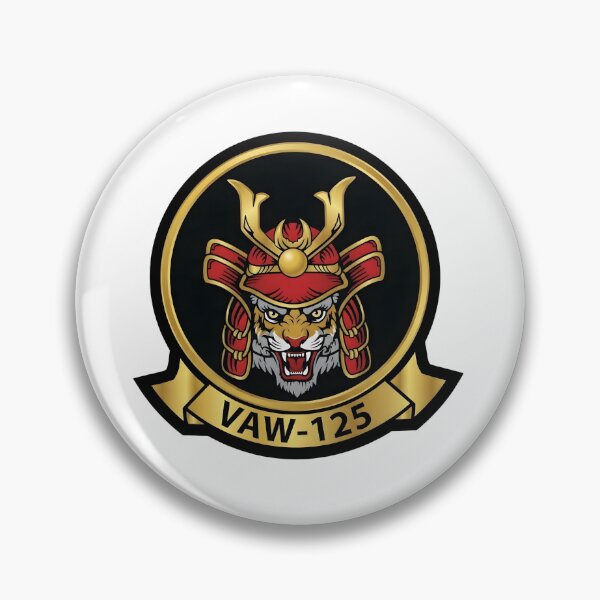 Item preview, VAW-125 Tiger Tail Samurai Emblem designed and sold by CharlieDesings.