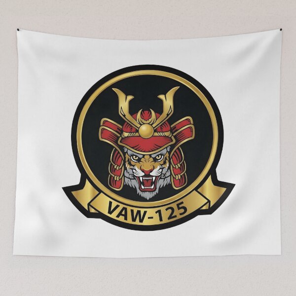 Item preview, VAW-125 Tiger Tail Samurai Emblem designed and sold by CharlieDesings.