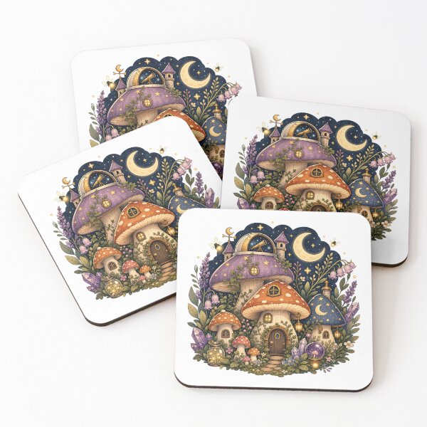 Item preview, Cosmic Mushroom Garden designed and sold by EveryMeme.