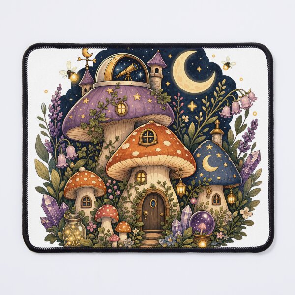 Item preview, Cosmic Mushroom Garden designed and sold by EveryMeme.