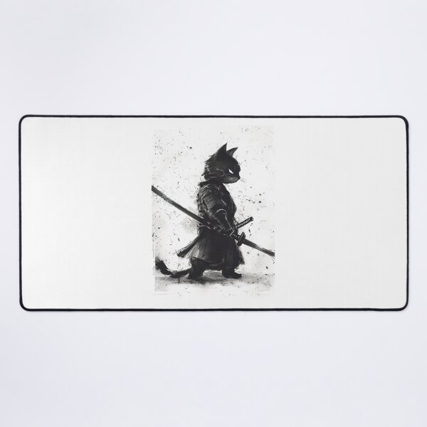 Item preview, Samurai Cat Warrior designed and sold by charoen-design.
