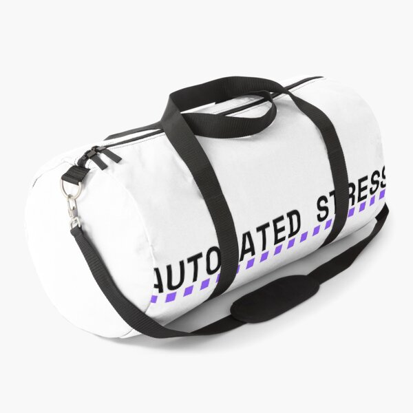 Item preview, Automated Stress Funny Developer Tech Corporate Humor Typography designed and sold by PureTypeStudio.