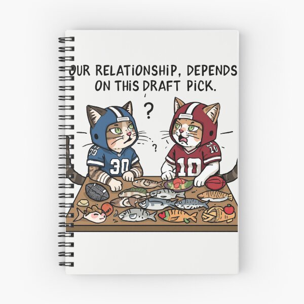 Item preview, Our Relationship Depends On This Draft Pick Funny Cats Football designed and sold by alvinavery.