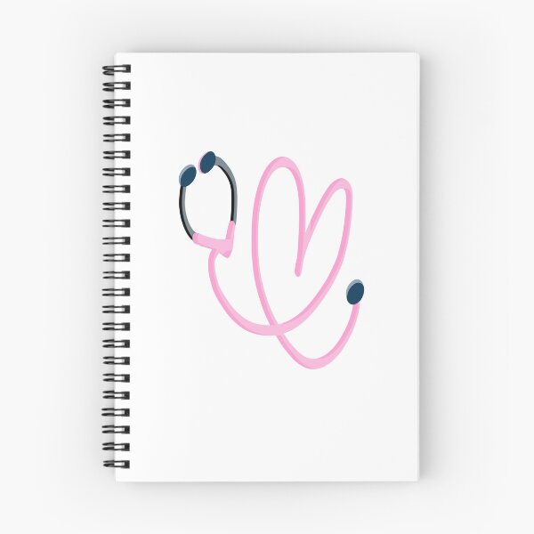 Item preview, Pink Heart Stethoscope device designed and sold by vibeno1.