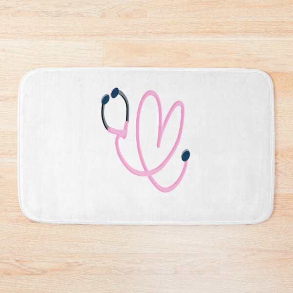 Item preview, Pink Heart Stethoscope device designed and sold by vibeno1.
