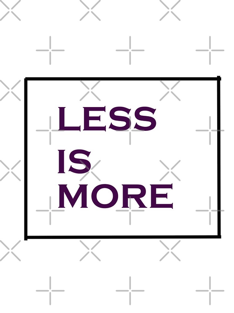 Thumbnail 4 of 4, iPhone Case, Less Is More designed and sold by Aether-Pixels.