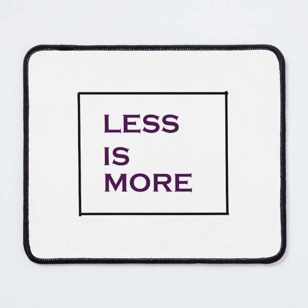 Item preview, Less Is More designed and sold by Aether-Pixels.