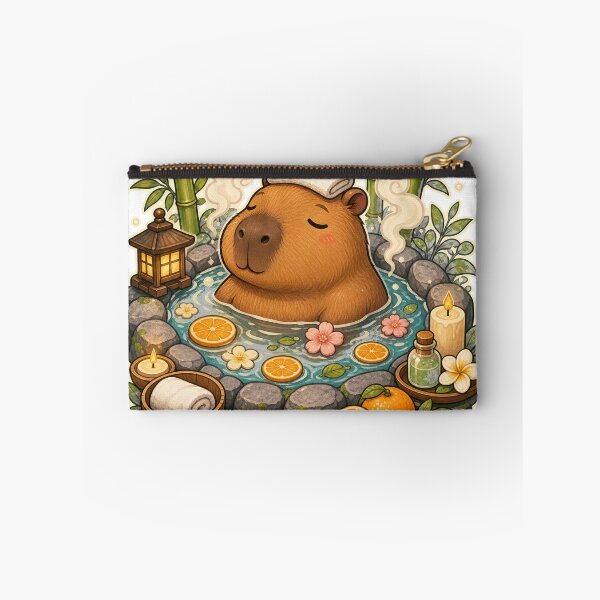 Item preview, Capybara Spa Day designed and sold by EveryMeme.