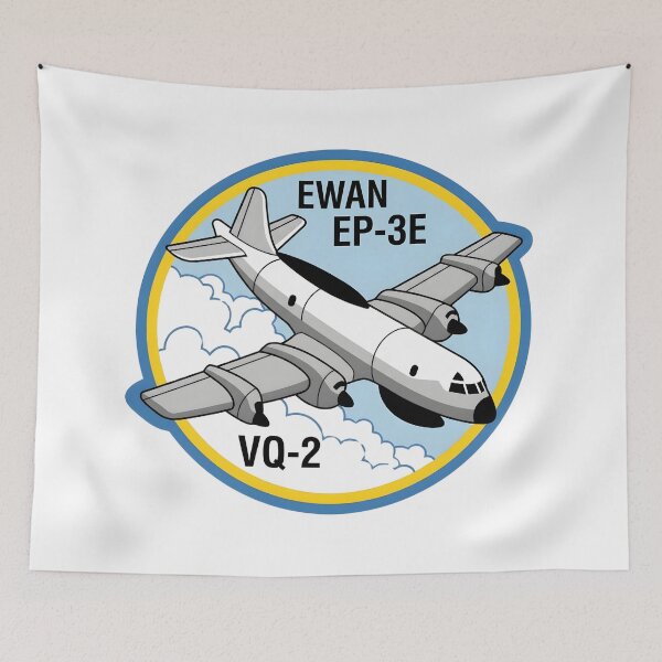 Item preview, VQ-2 EWAN EP-3E Reconnaissance Emblem designed and sold by CharlieDesings.