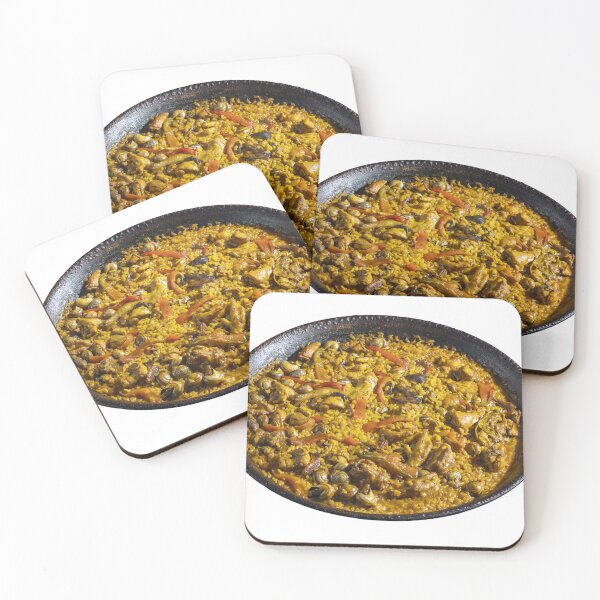 Item preview, A bowl of food with yellow rice and a variety of vegetables. designed and sold by elopezstock.