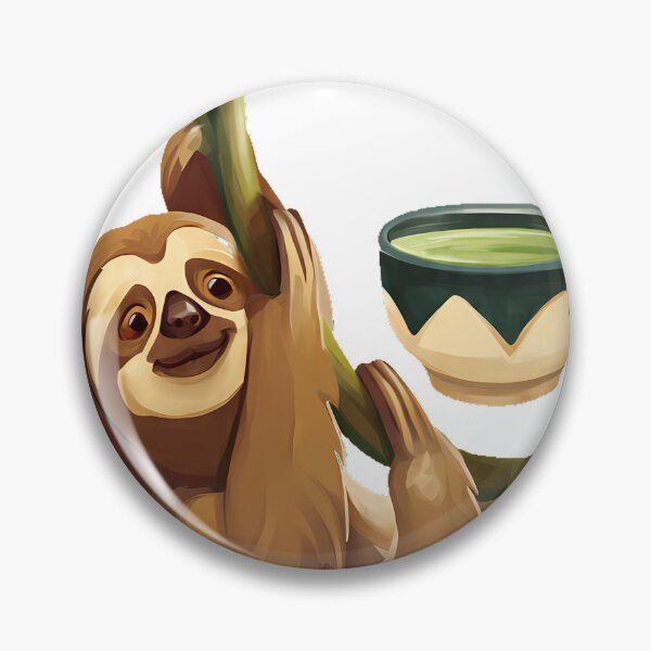 Item preview, Matcha Sloth designed and sold by pumsquare.