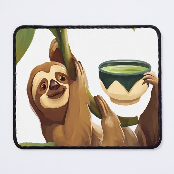 Item preview, Matcha Sloth designed and sold by pumsquare.