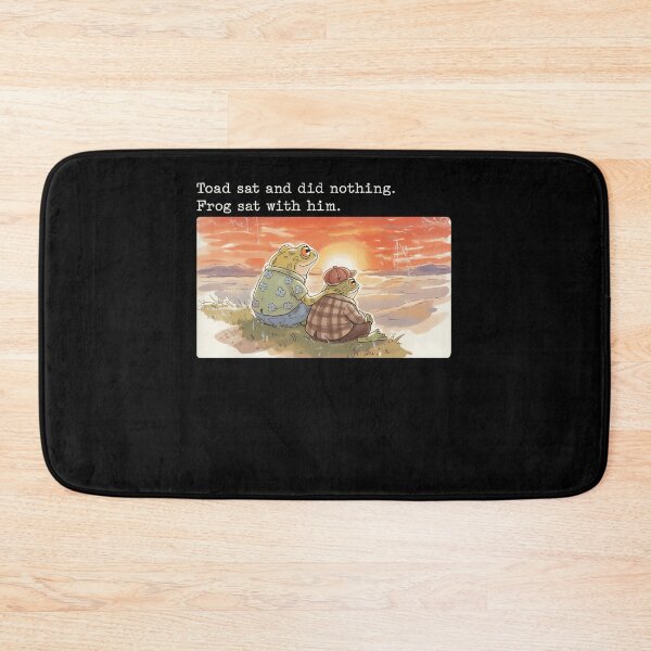 Item preview, Toad sat and did nothing. Frog sat with him designed and sold by charoen-design.