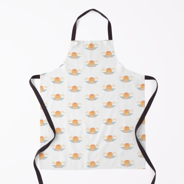 Item preview, Retro Aesthetic Ocean Sunset with Clouds designed and sold by Anne97s.