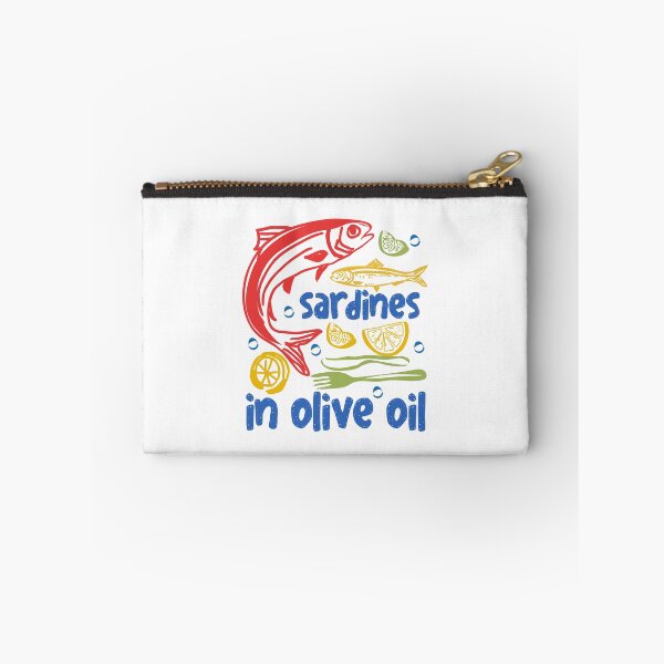 Item preview, Sardines In Olive Oil Mediterranean Food Art designed and sold by CleanDecor.