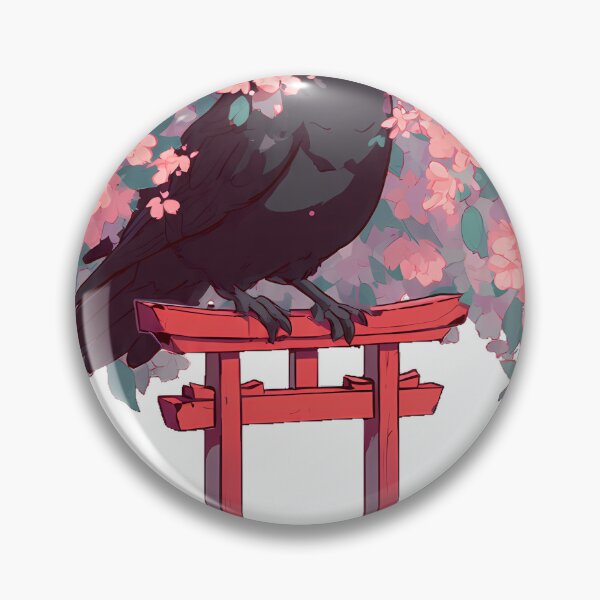 Item preview, Torii Gate Crow designed and sold by pumsquare.