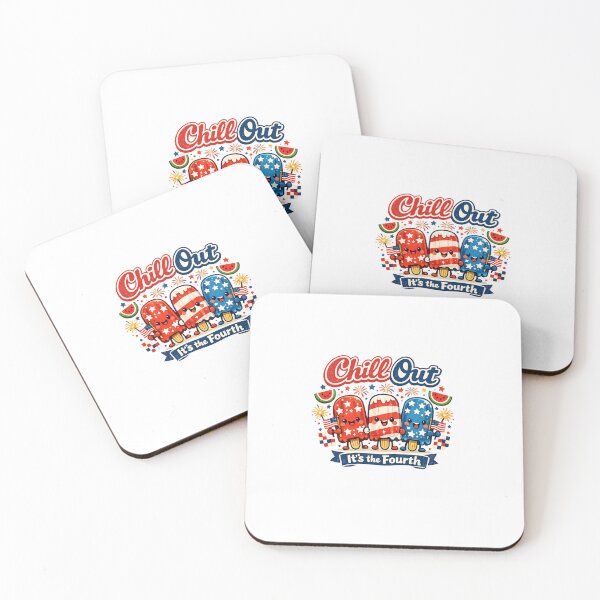 Item preview, Cute 4th of July Popsicle Sticker – Chill Out It’s the Fourth Patriotic Design designed and sold by Thornvale.