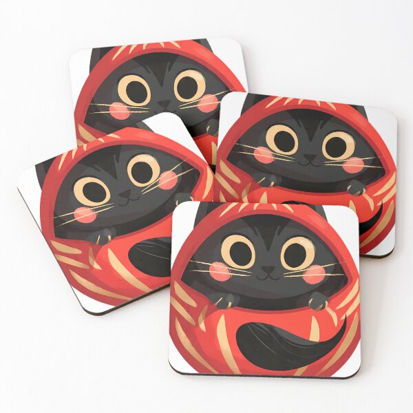 Item preview, Daruma Neko designed and sold by pumsquare.