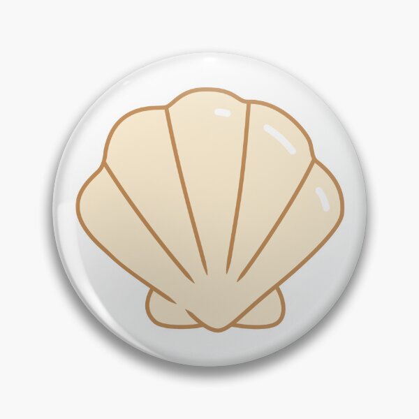 Item preview, Cute Pastel Scallop Seashell Sticker designed and sold by Anne97s.