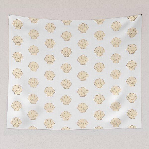 Item preview, Cute Pastel Scallop Seashell Sticker designed and sold by Anne97s.