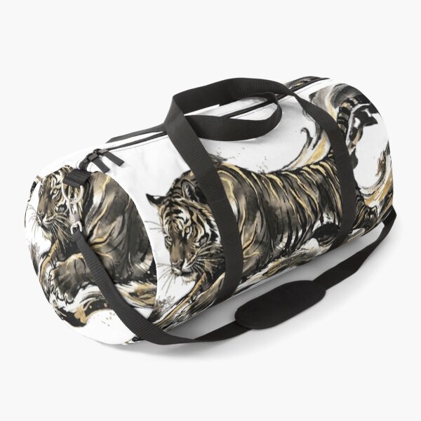 Item preview, Golden Spirit Tiger: Modern Zen Ink Art designed and sold by SOOstudio73.