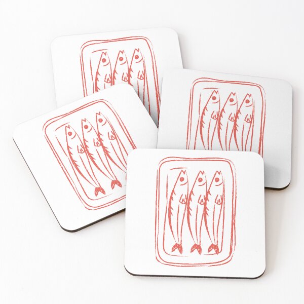 Item preview, Minimal Sardine Tin Coastal Kitchen Aesthetic designed and sold by CleanDecor.