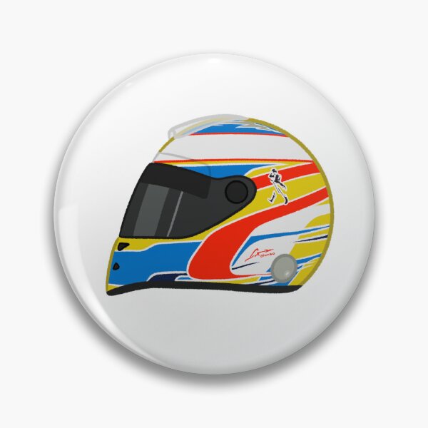 Item preview, Fernando Alonso 2015 Helmet  designed and sold by OriDraws.