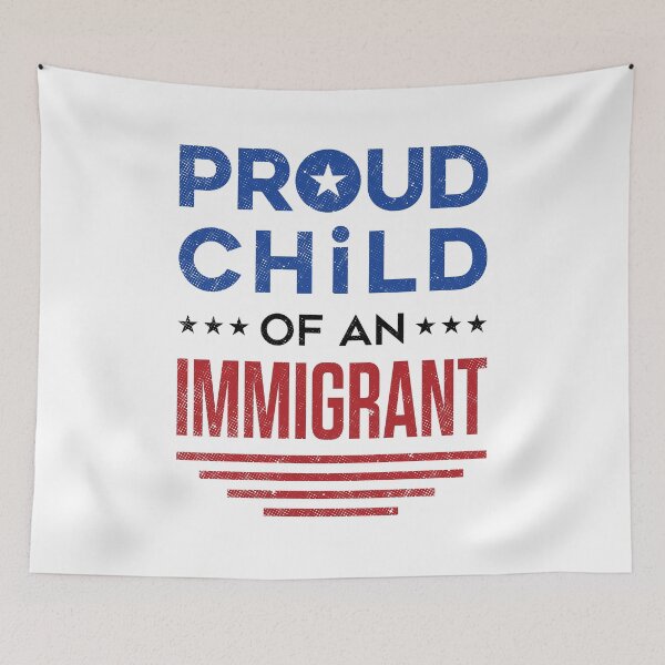 Item preview, Proud Child of an Immigrant designed and sold by jaygo.