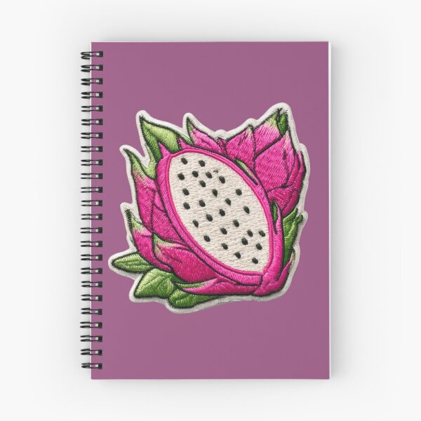 Item preview, Embroidered Dragon Fruit Patch Art designed and sold by MegaNovaArt.