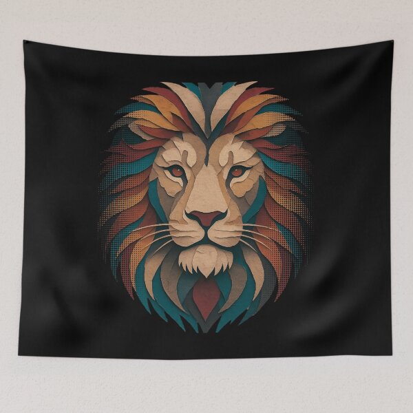 Item preview, Lion designed and sold by maistendencias.