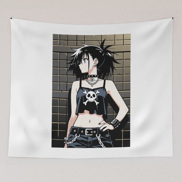 Item preview, Art - Character Dark Punk Anime Style designed and sold by AnimeShin.