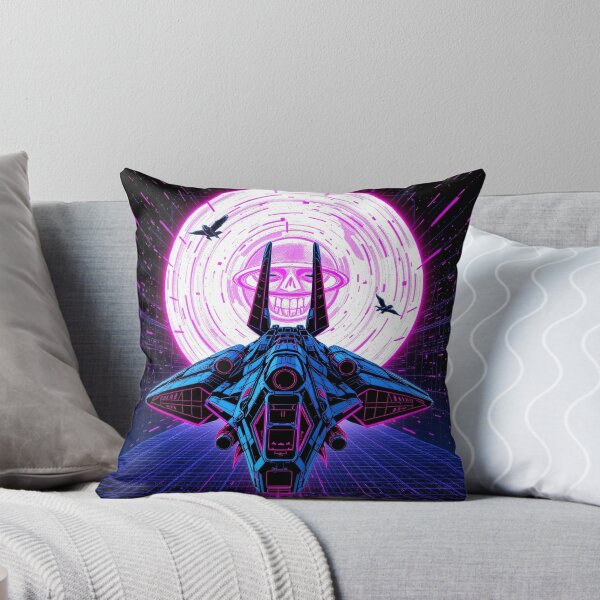 Item preview, Synthwave Spaceship - Retro Neon Space Art designed and sold by dosuki Store.